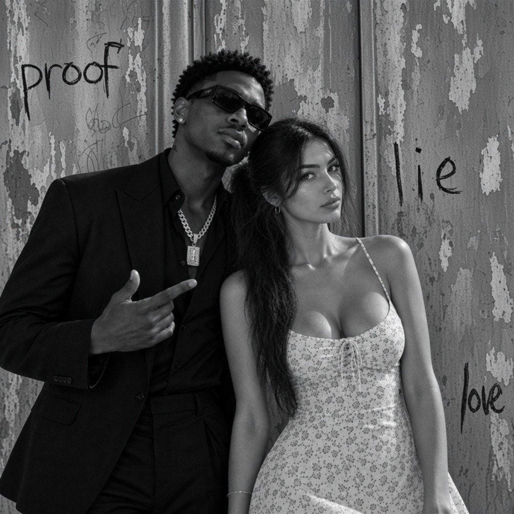 Cover artwork for Love, Lie. Proof